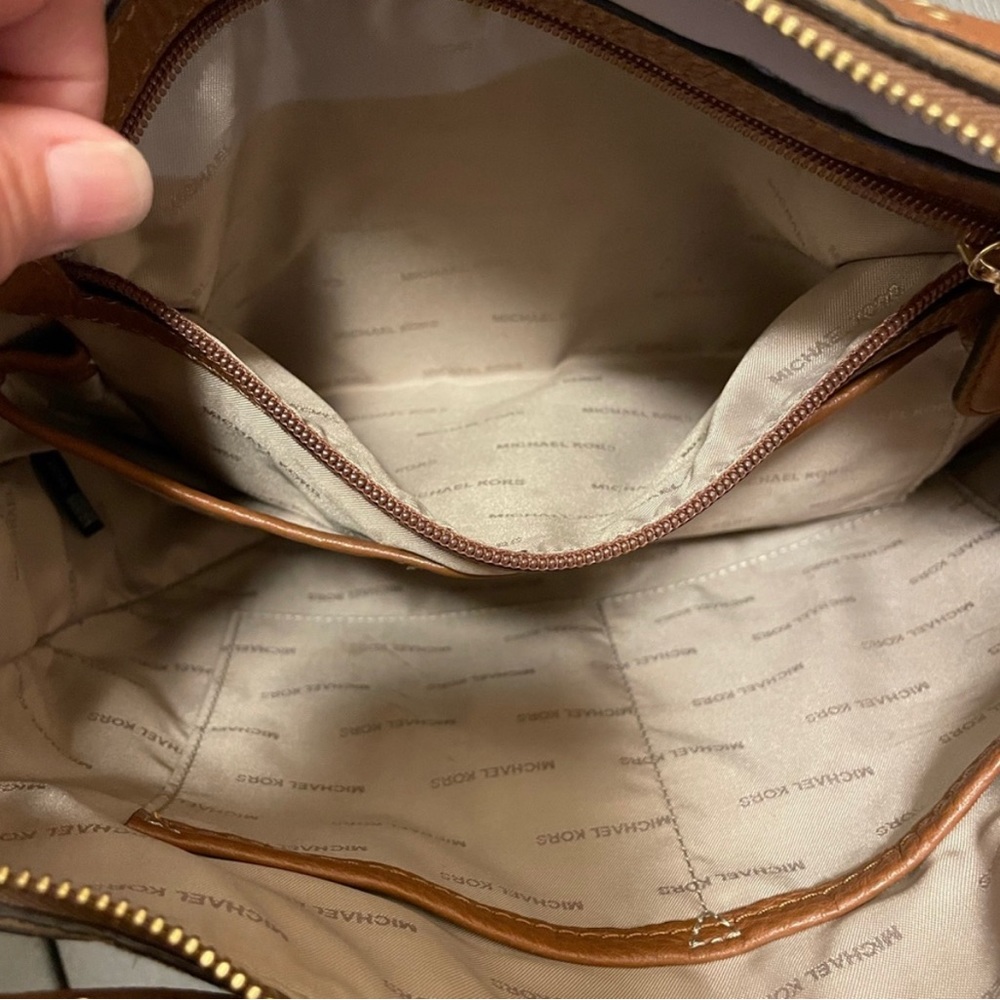 Michael Kors Women's  Guitar Strap Purse | Brooklyn Grommet | Tassel - Picture 11 of 16